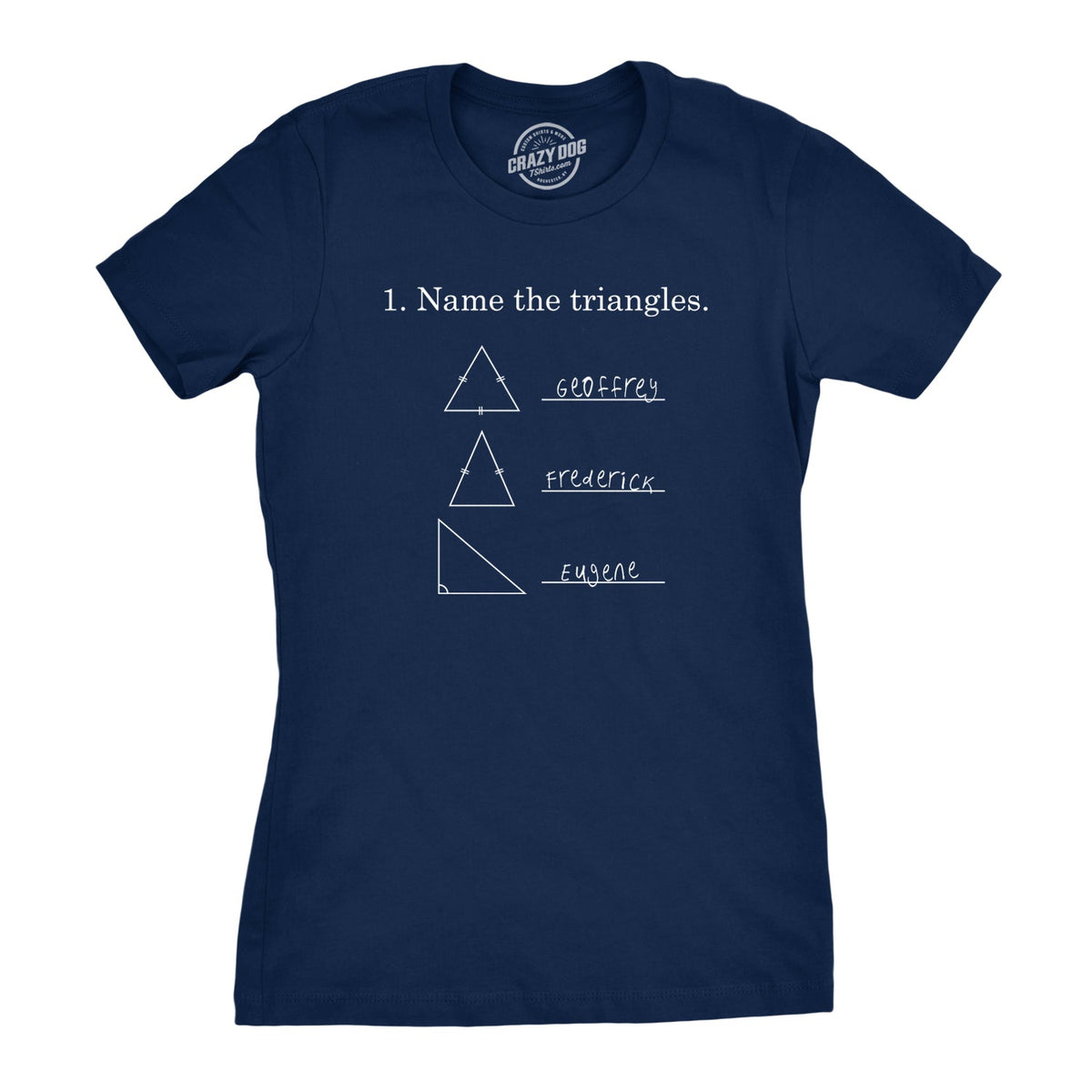 Name The Triangles Women's T Shirt product image 1