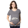 Cat On Baby Bump Maternity T Shirt product image 1