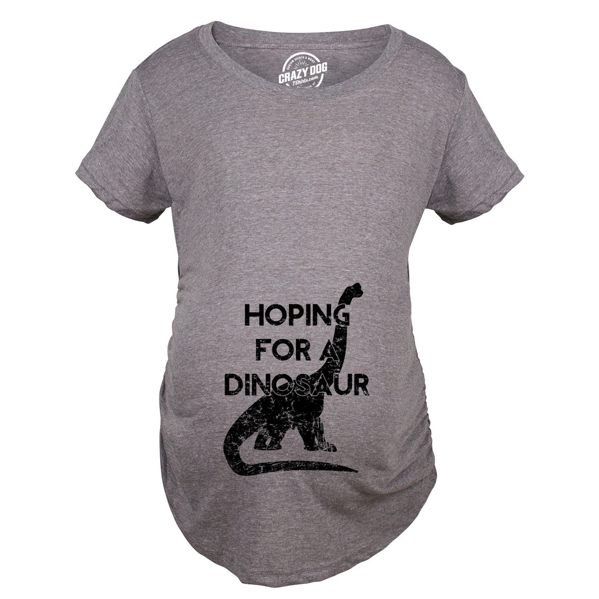 Hoping For A Dinosaur Maternity T Shirt product image 3