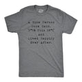 Wise Person Lived Happily Ever After Men's T Shirt product image 1