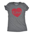 XOXO Script Heart Women's T Shirt product image 1