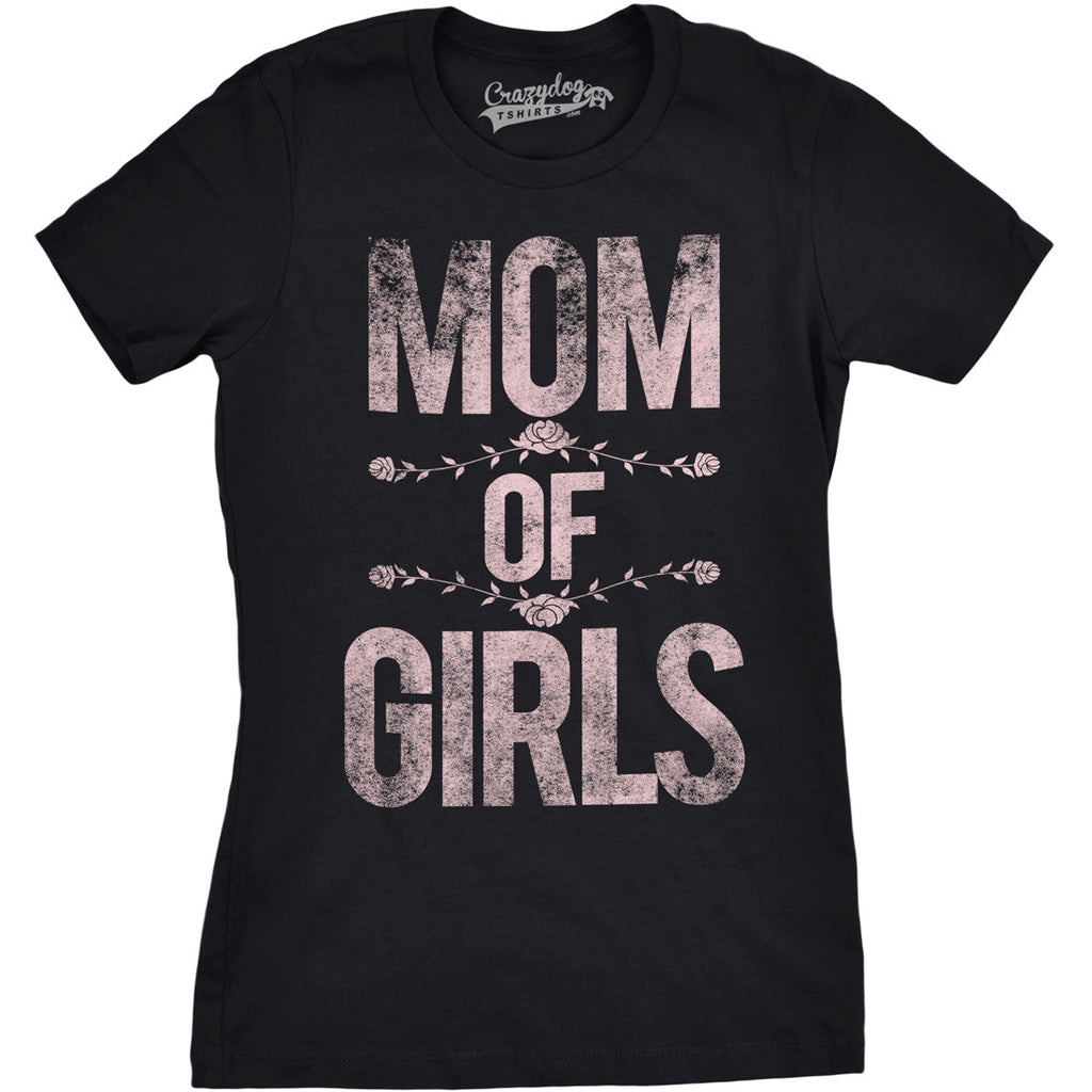 Mom of Girls Women's T Shirt product image 5