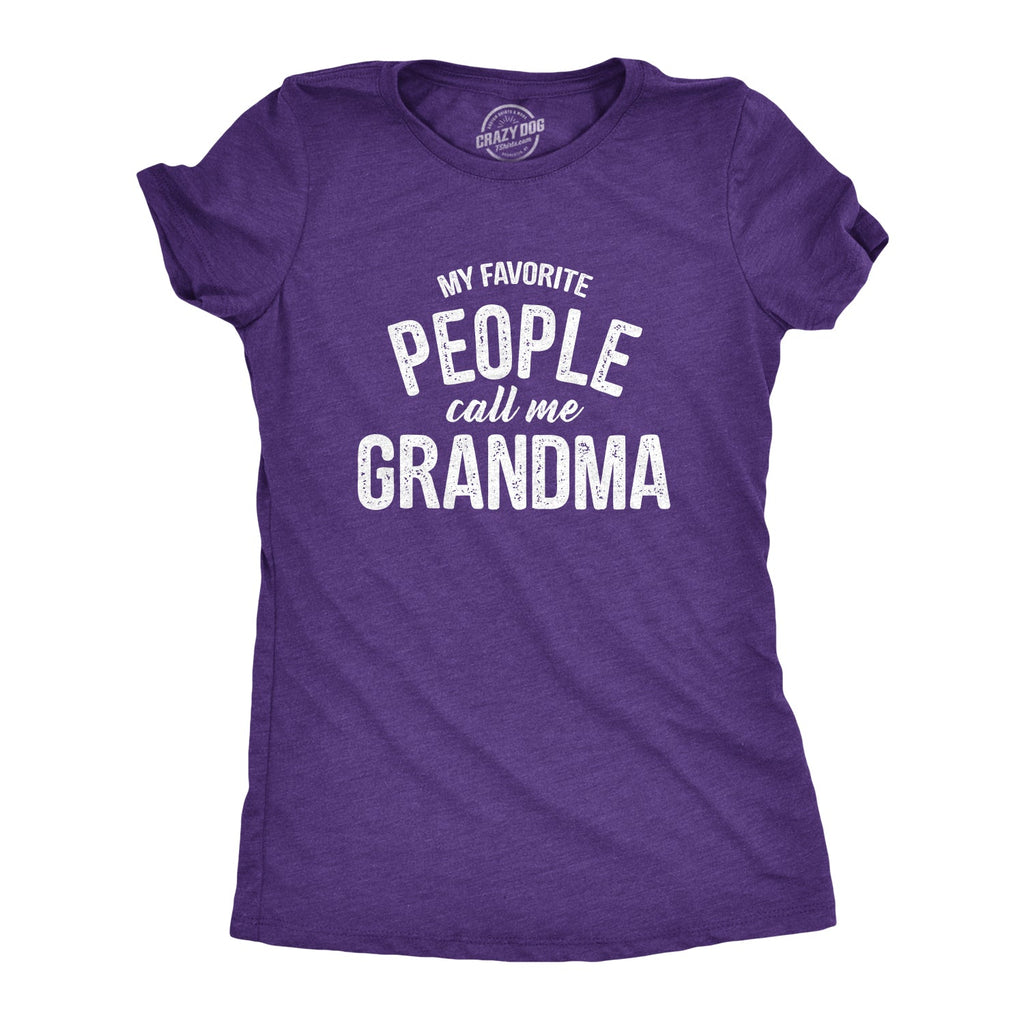 My Favorite People Call Me Grandma Women's T Shirt product image 7