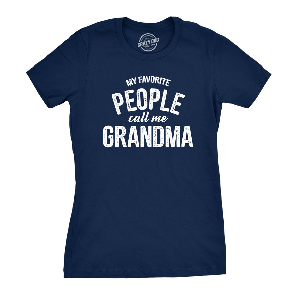 My Favorite People Call Me Grandma Women's T Shirt product image 8