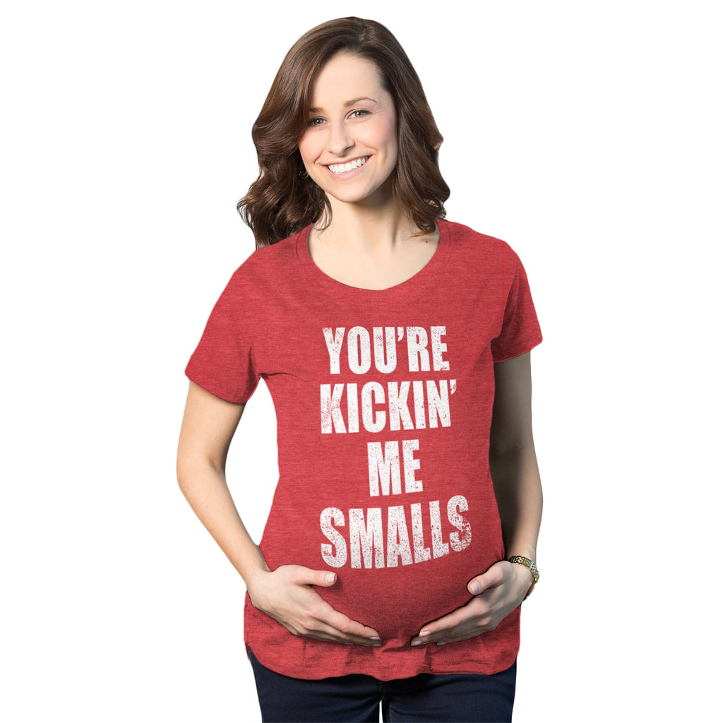 Kickin’ Me Smalls Maternity T Shirt product image 8