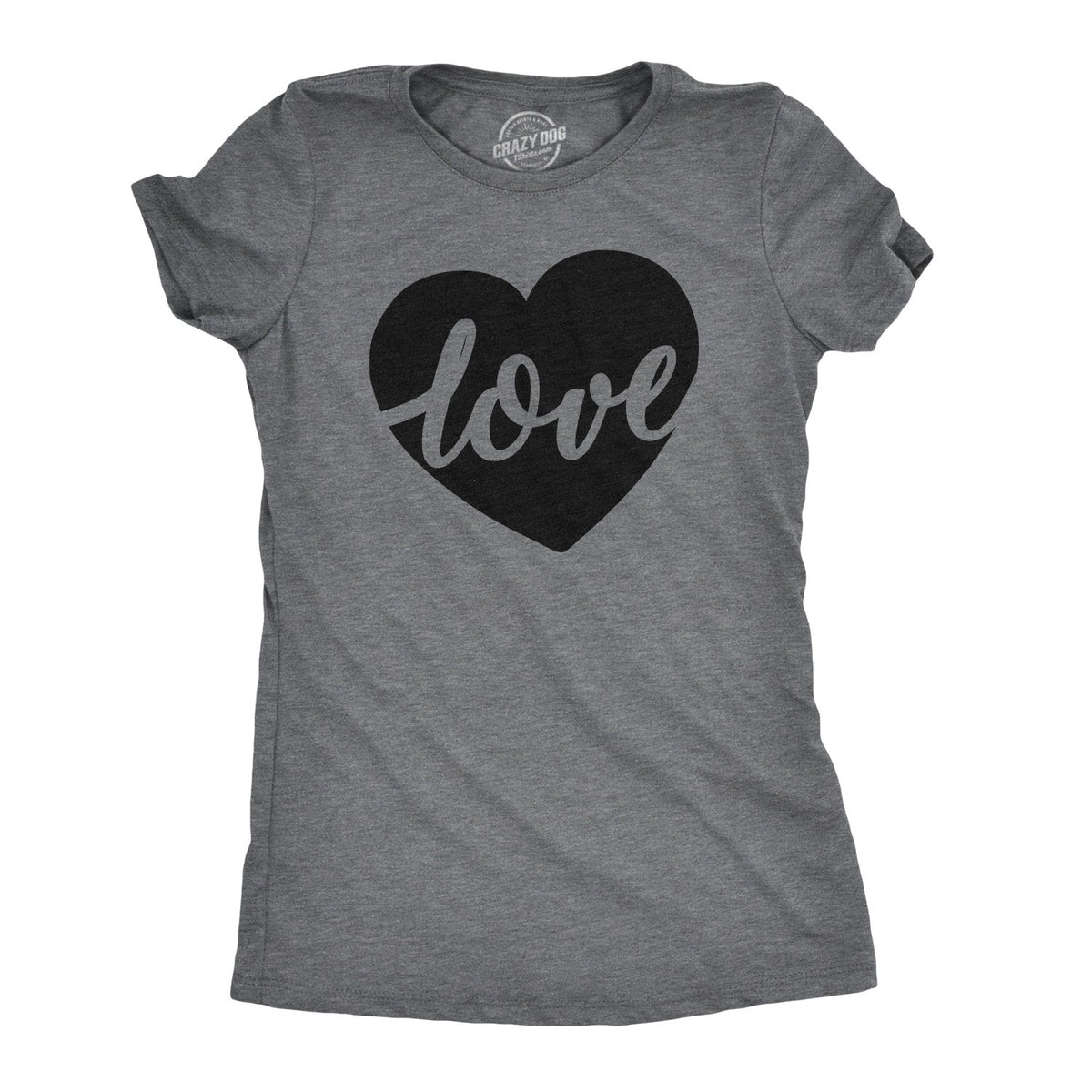 Love Heart Script Women's T Shirt product image 1