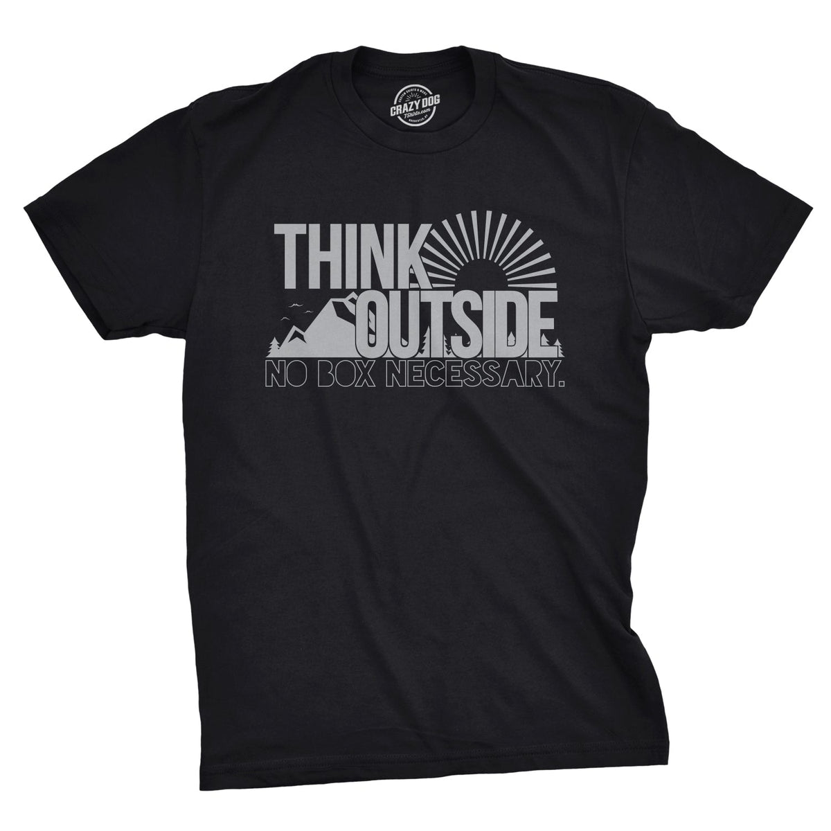 Think Outside No Box Necessary Men's T Shirt product image 7