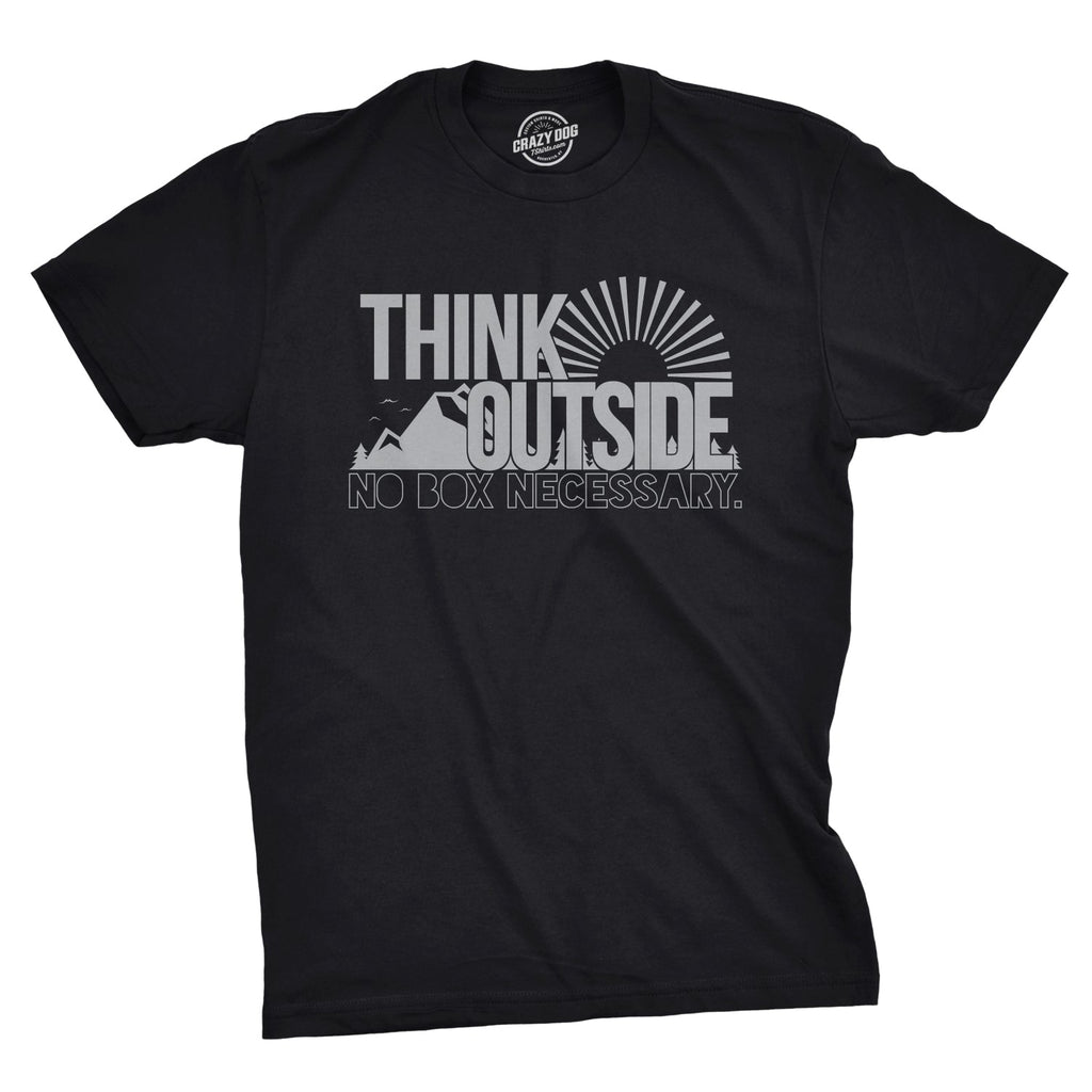 Think Outside No Box Necessary Men's T Shirt product image 6