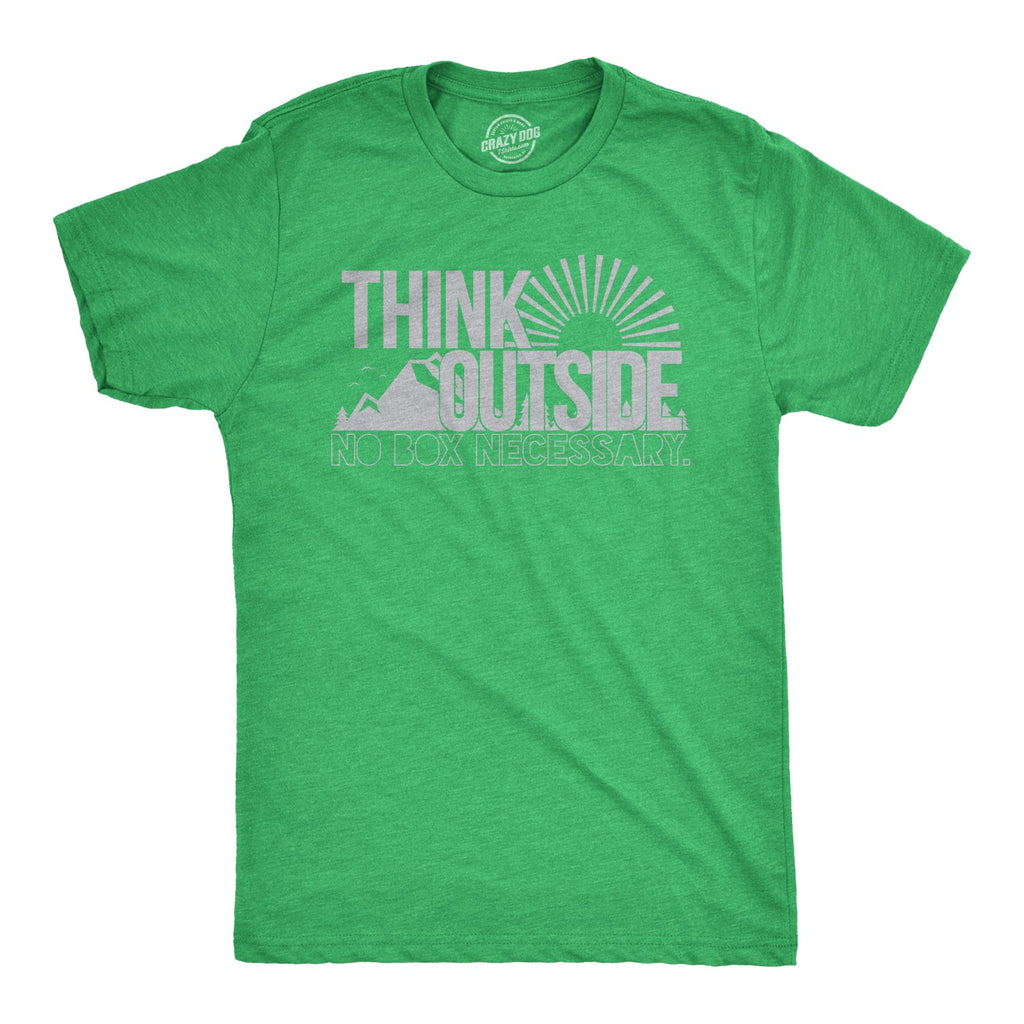 Think Outside No Box Necessary Men's T Shirt product image 8