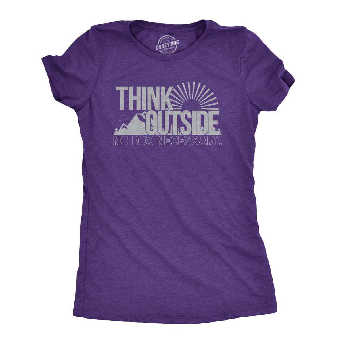 Think Outside No Box Necessary Women's T Shirt product image 7