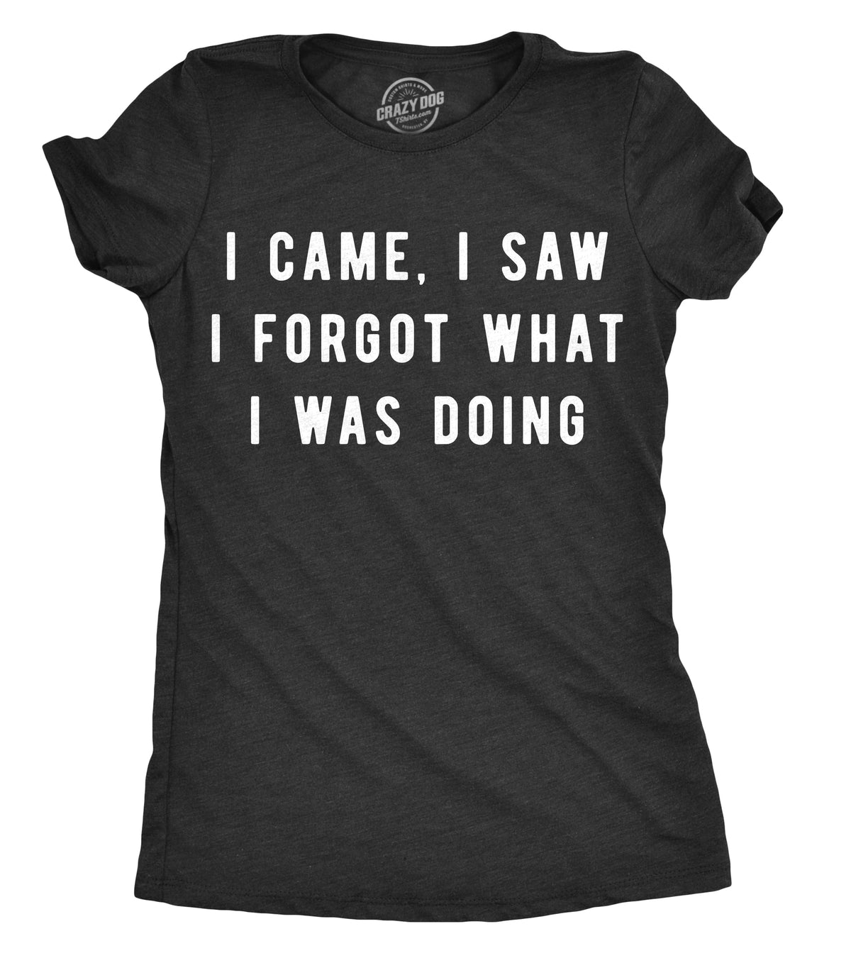 I Came, I Saw I Forgot What I Was Doing Women's T Shirt product image 1