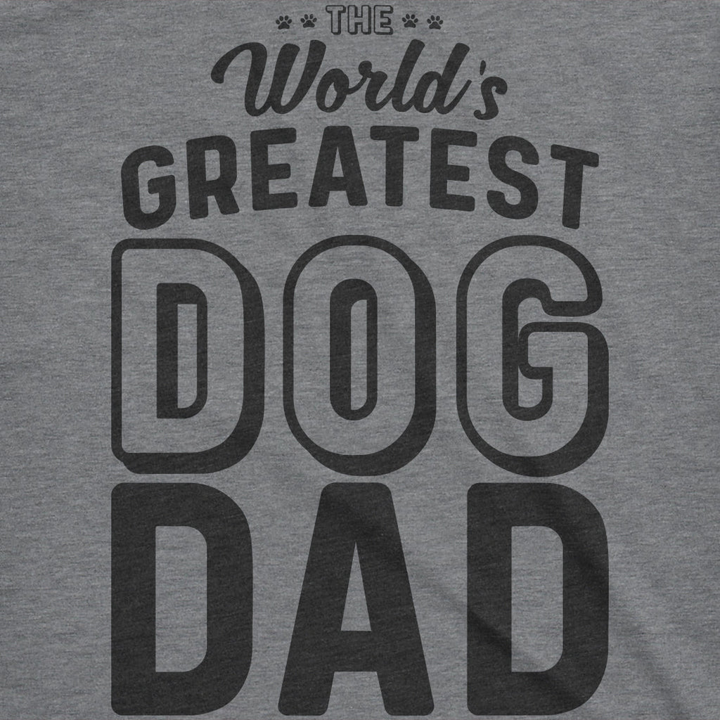 World's Greatest Dog Dad Men's T Shirt product image 3