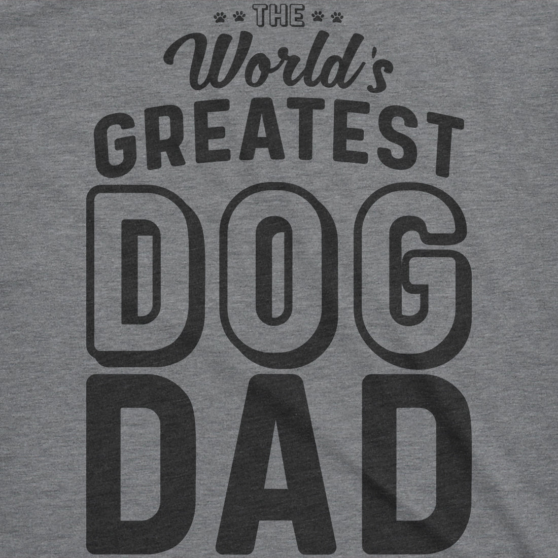 World's Greatest Dog Dad Men's T Shirt product image 3