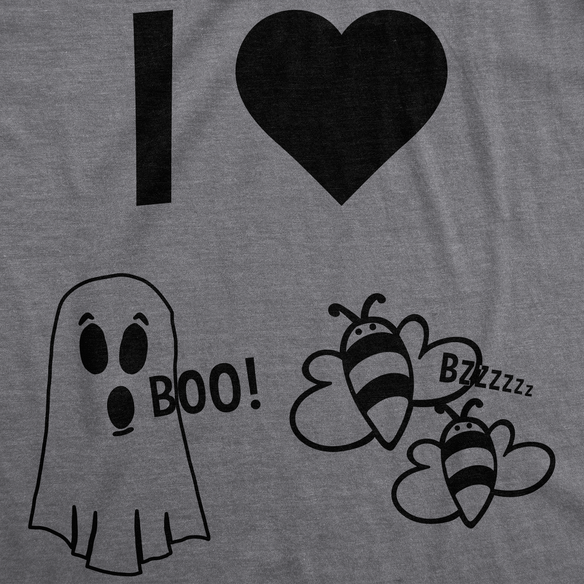 I Heart Boo Bees Men's T Shirt product image 2