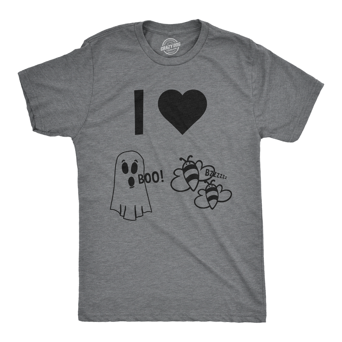 I Heart Boo Bees Men's T Shirt product image 1