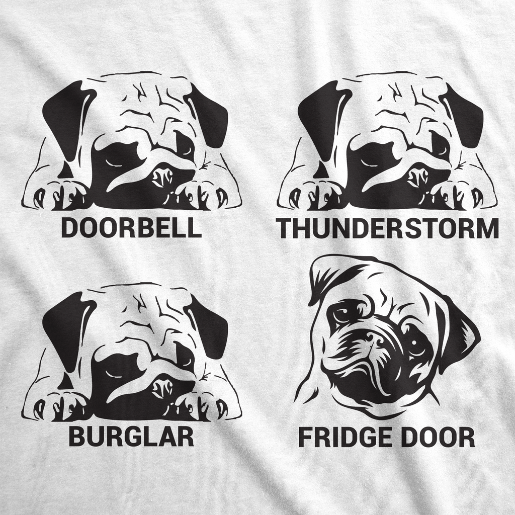 Pug Faces Men's T Shirt product image 2