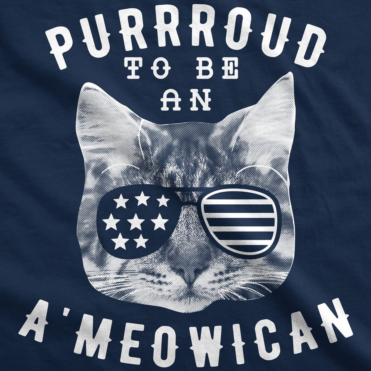 Purrroud To Be An Ameowican Men's T Shirt product image 3