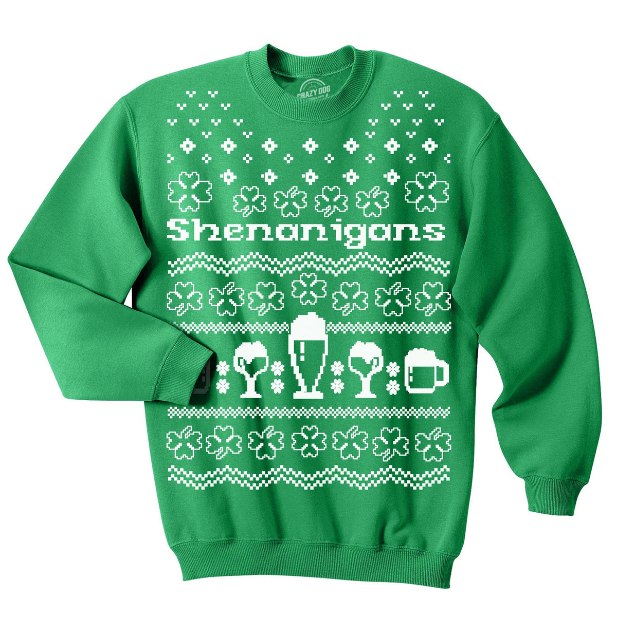 Shenanigans Ugly Sweater Crew Neck Sweatshirt product image 1