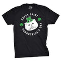 Happy St. Purrtrick's Day Men's T Shirt product image 1