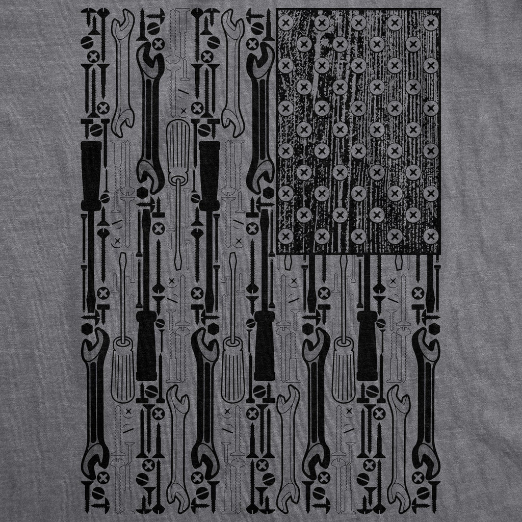 Tools American Flag Men's T Shirt product image 2