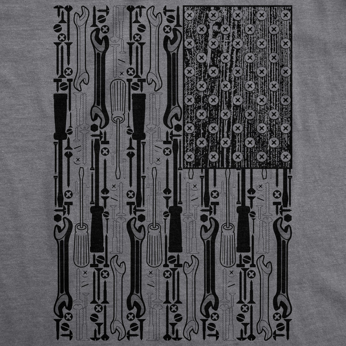 Tools American Flag Men's T Shirt product image 2