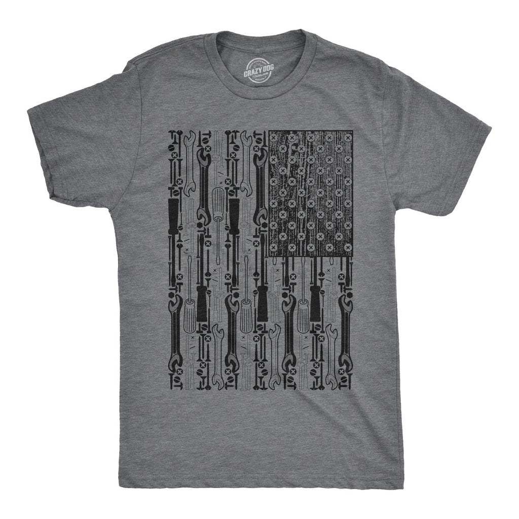 Tools American Flag Men's T Shirt product image 1