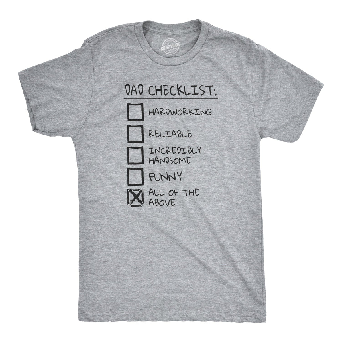 Dad Checklist Men's T Shirt product image 1