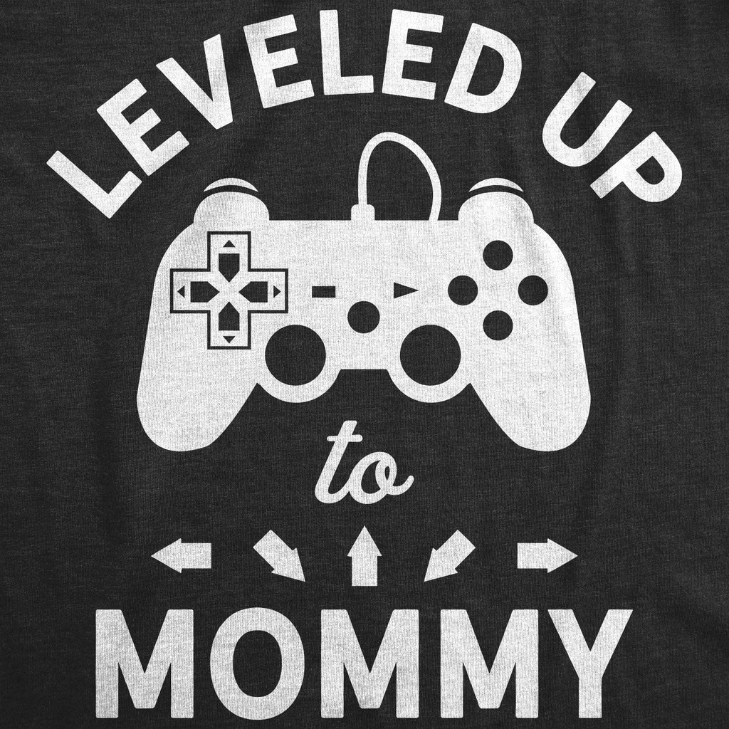Leveled Up To Mommy Maternity T Shirt product image 7