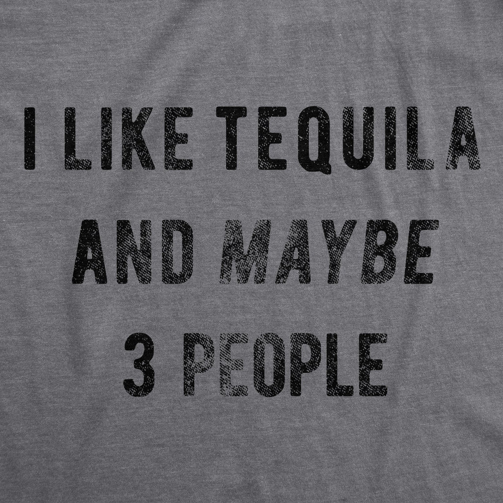 I Like Tequila And Maybe 3 People Men's T Shirt product image 2