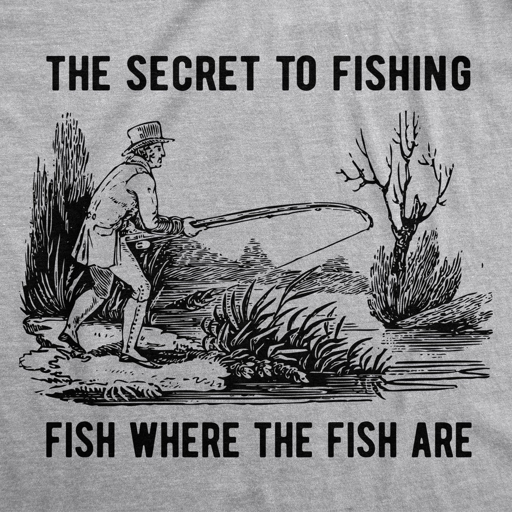 The Secret To Fishing Men's T Shirt product image 3