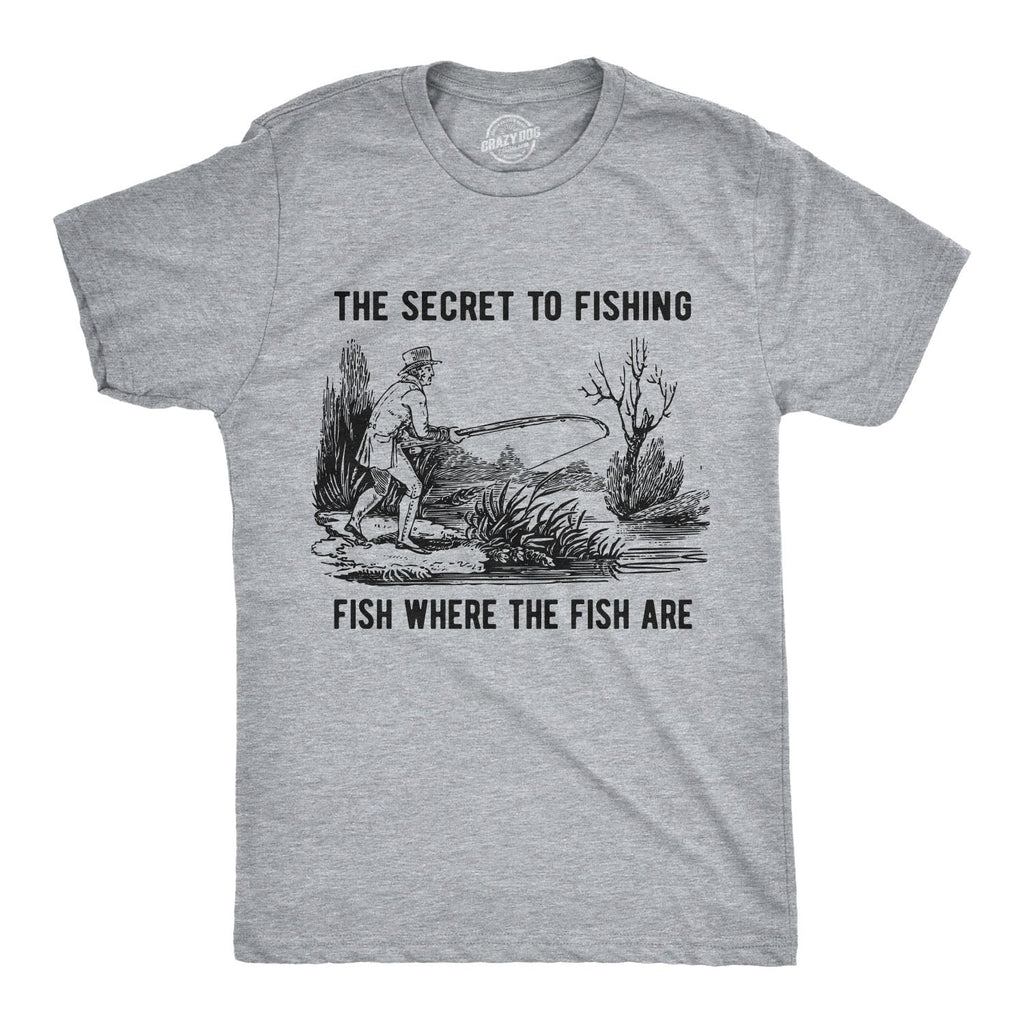 The Secret To Fishing Men's T Shirt product image 1