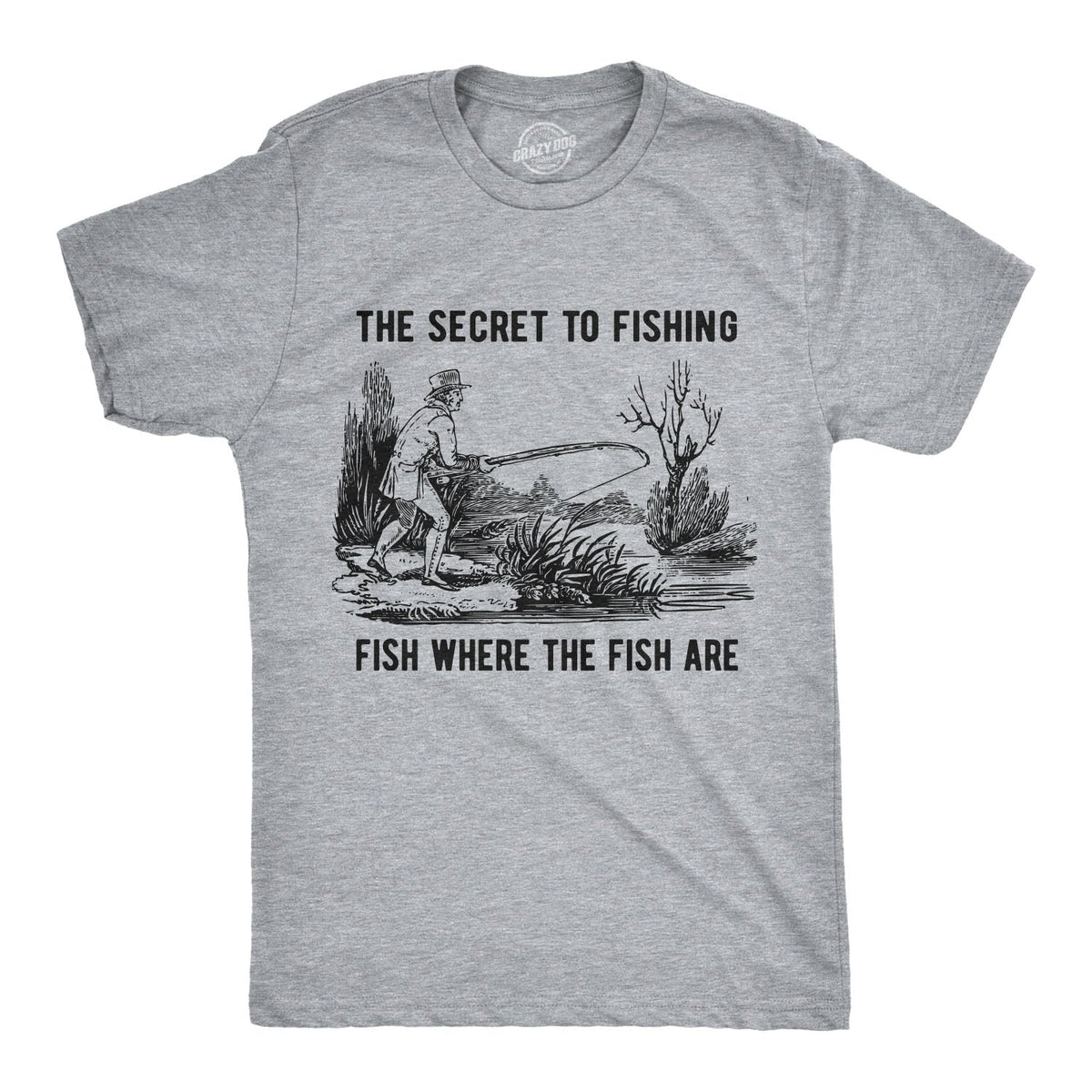 The Secret To Fishing Men's T Shirt product image 1