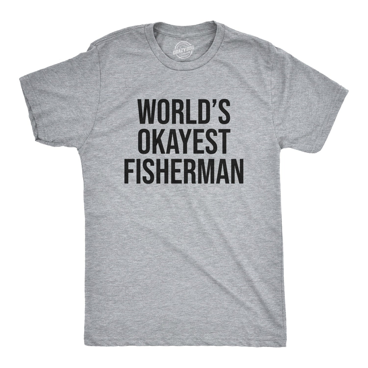 World's Okayest Fisherman Men's T Shirt product image 6