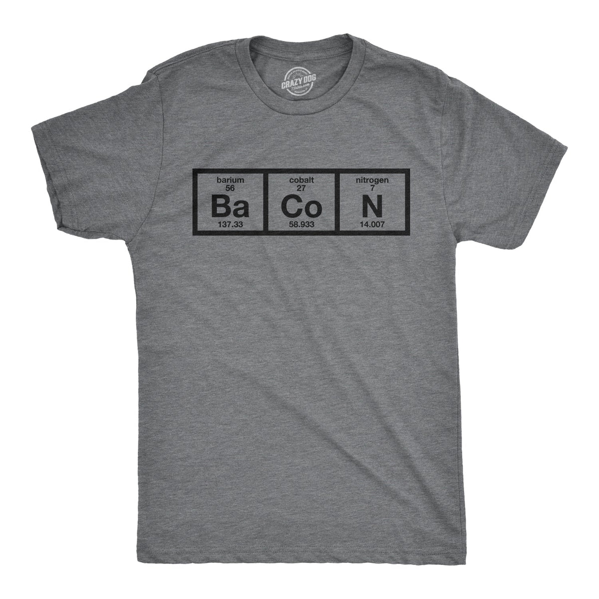 Chemistry Of Bacon Men's T Shirt product image 9