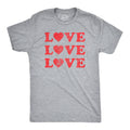 Love 3 Hearts Men's T Shirt product image 1