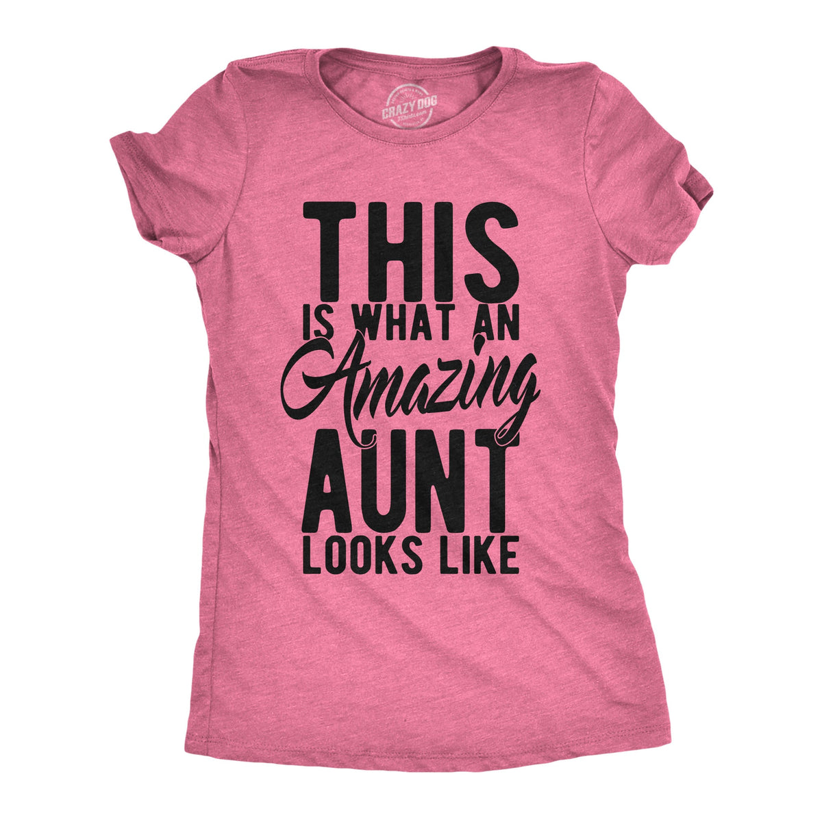 This Is What An Amazing Aunt Looks Like Women's T Shirt product image 4