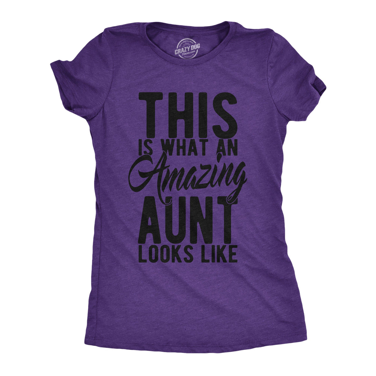 This Is What An Amazing Aunt Looks Like Women's T Shirt product image 5