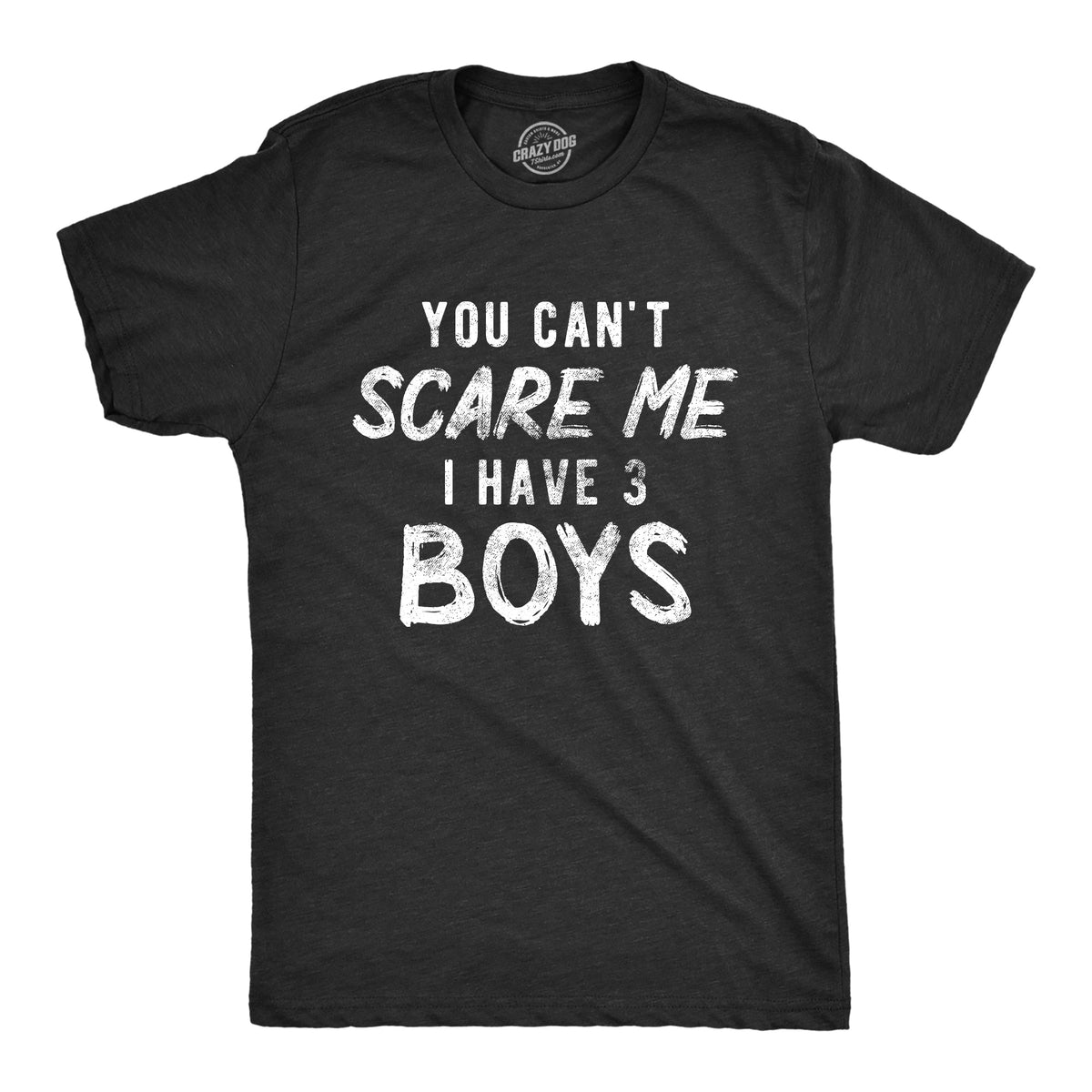You Can't Scare Me I Have Three Boys Men's T Shirt product image 1