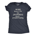 Moms Know A Lot But Grandmas Everything Women's T Shirt product image 1