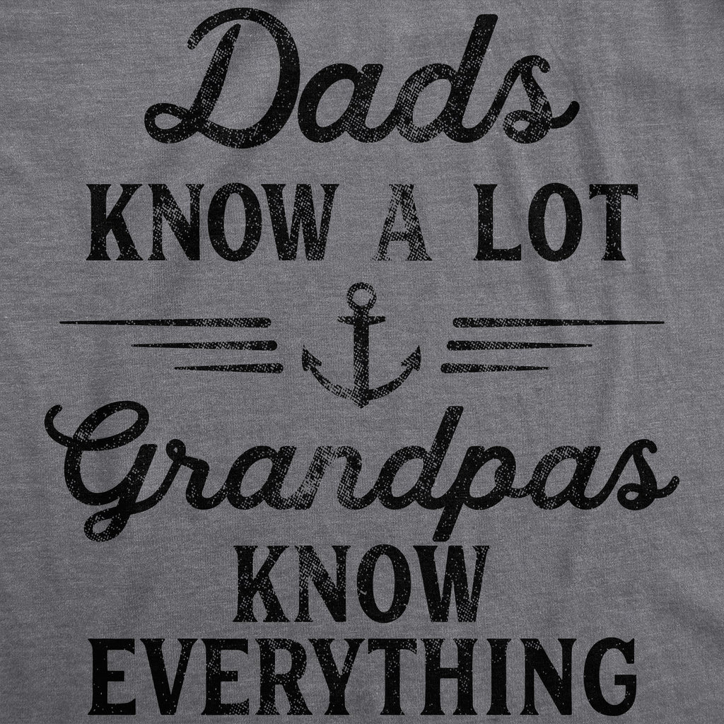 Dad Knows A Lot Grandpas Know Everything Men's T Shirt product image 3