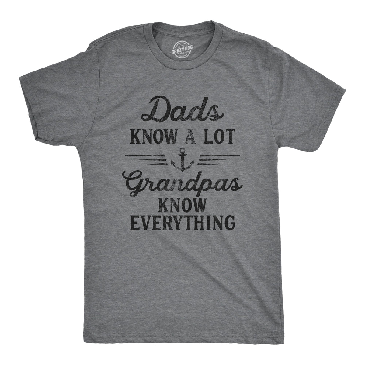 Dad Knows A Lot Grandpas Know Everything Men's T Shirt product image 1