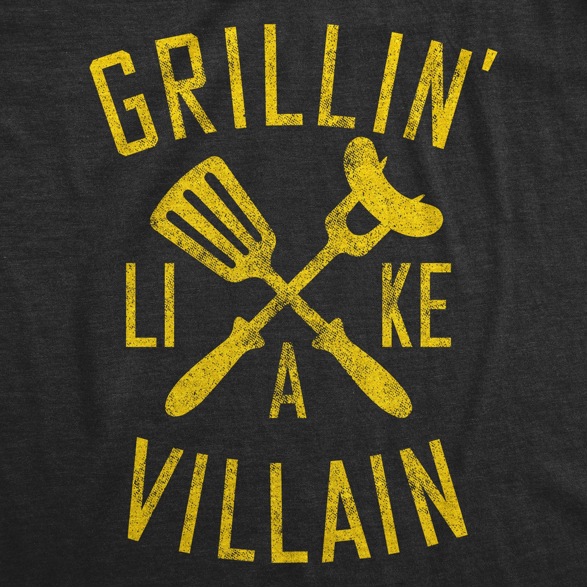Grillin Like A Villain Men's T Shirt product image 3
