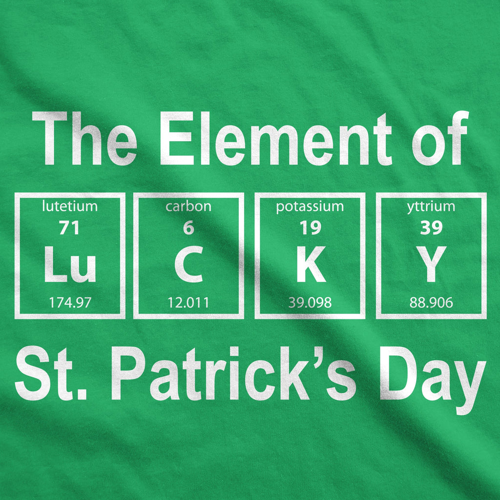 The Element Of St. Patrick's Day Men's T Shirt product image 3