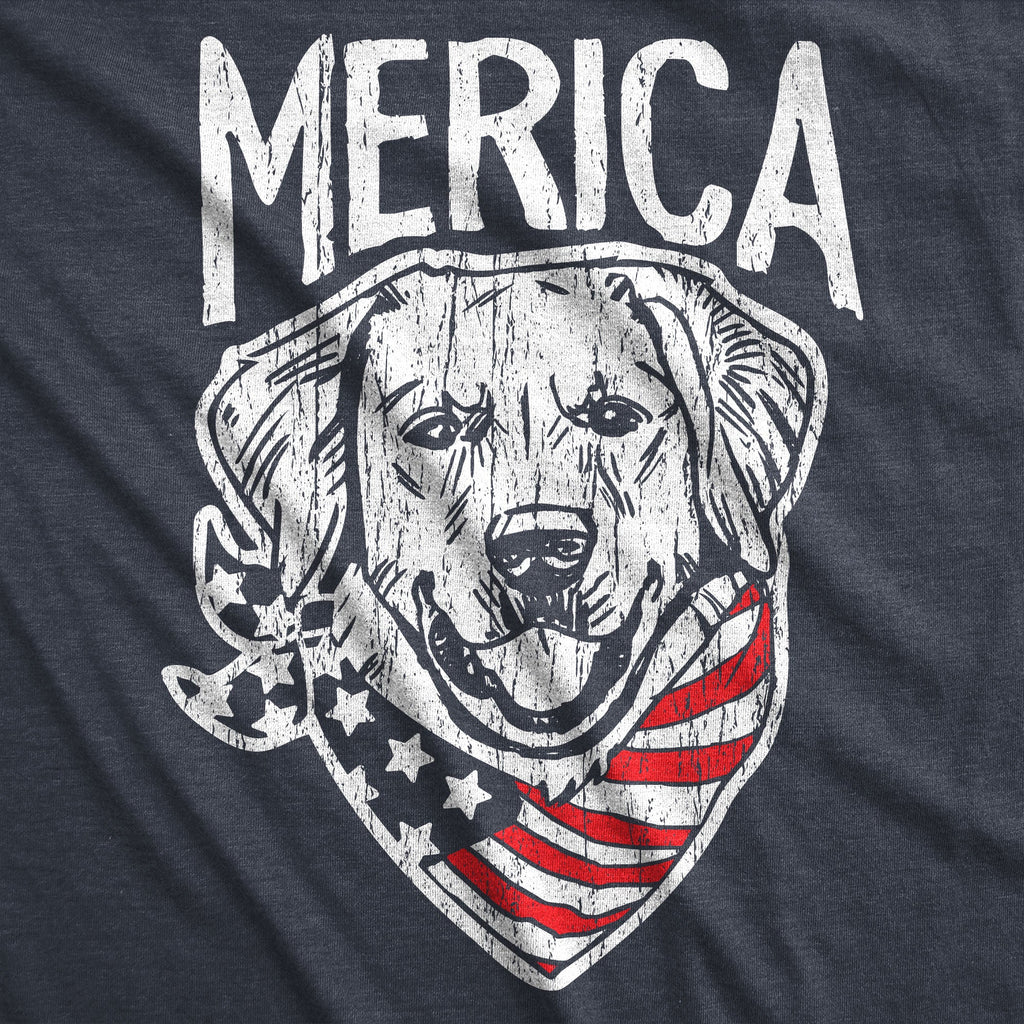 Merica Dog Men's T Shirt product image 3