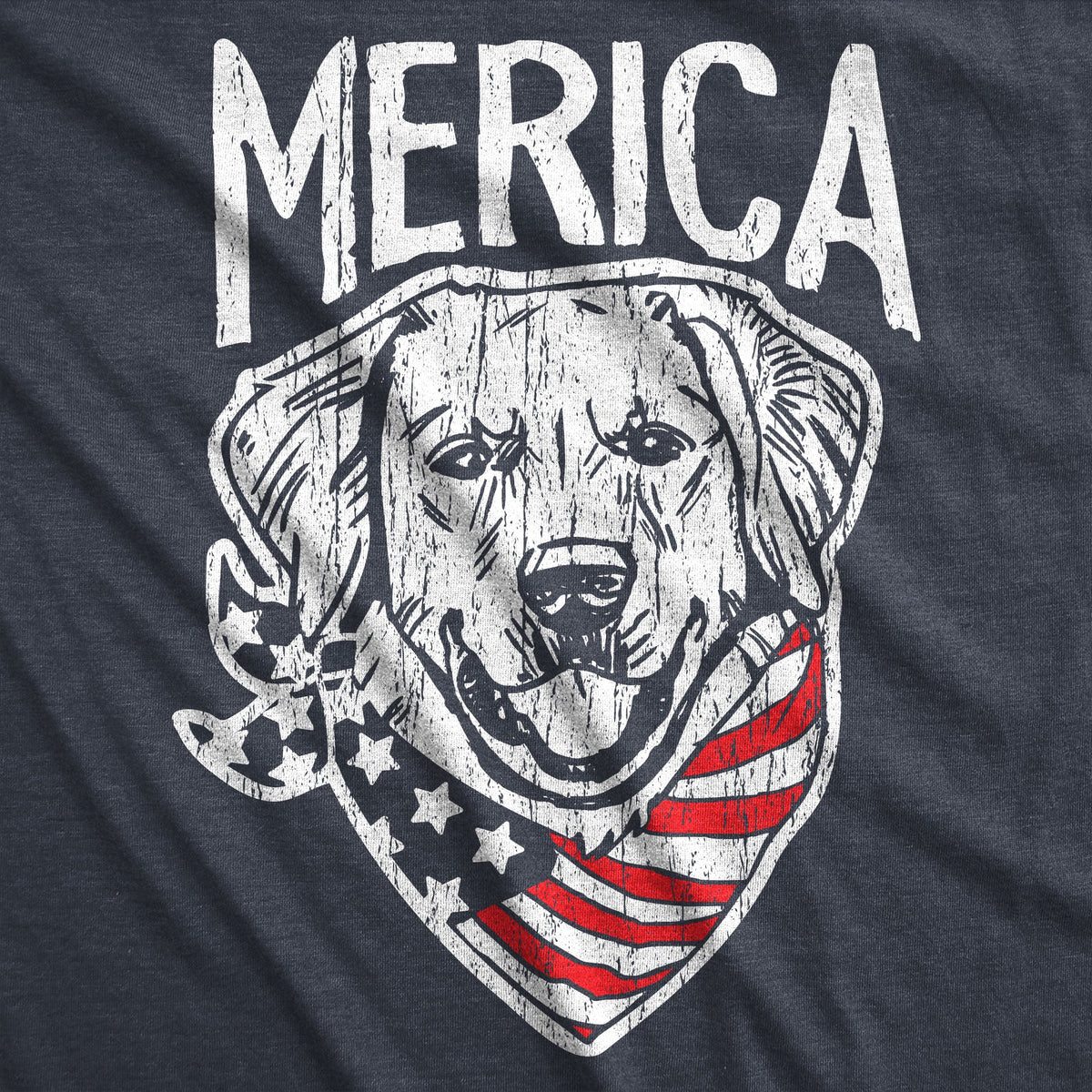 Merica Dog Men's T Shirt product image 3