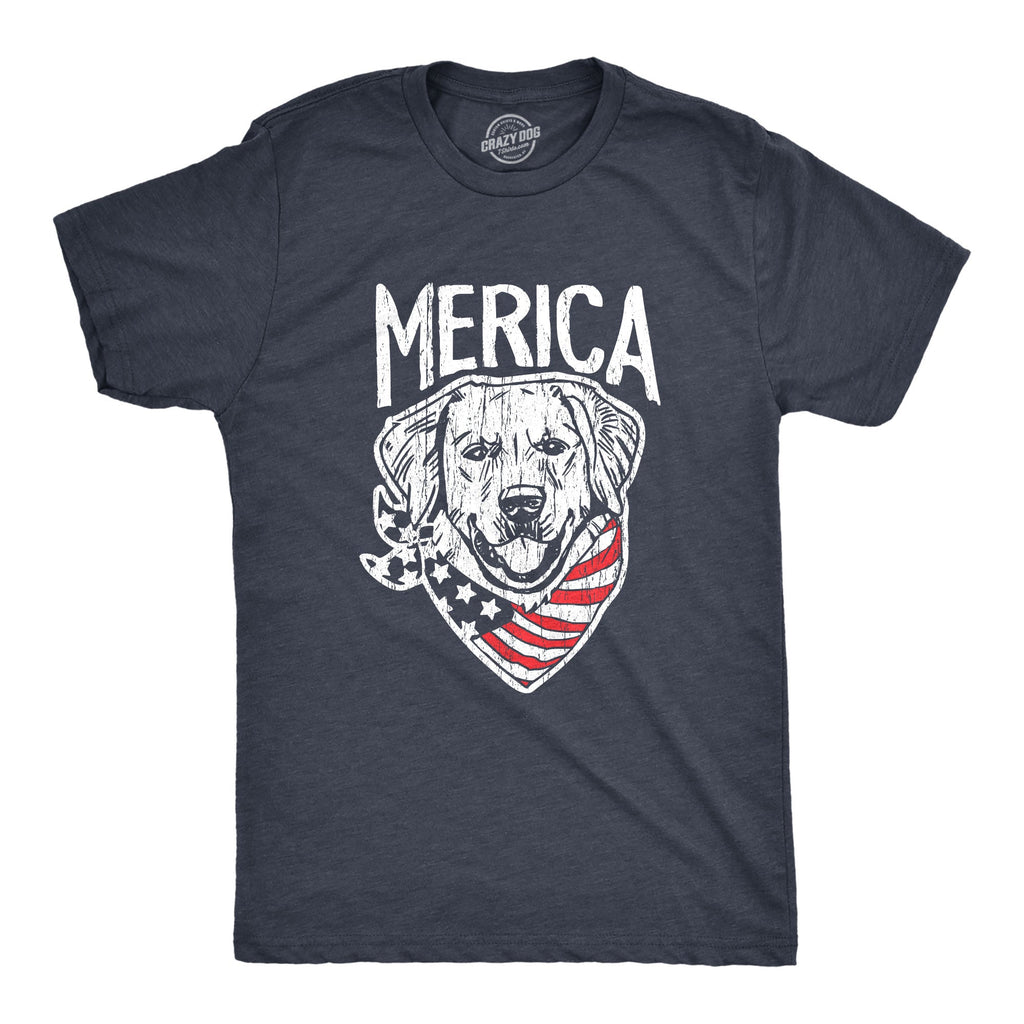 Merica Dog Men's T Shirt product image 1