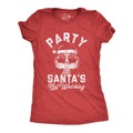 Party Like Santa's Not Watching Women's T Shirt product image 1
