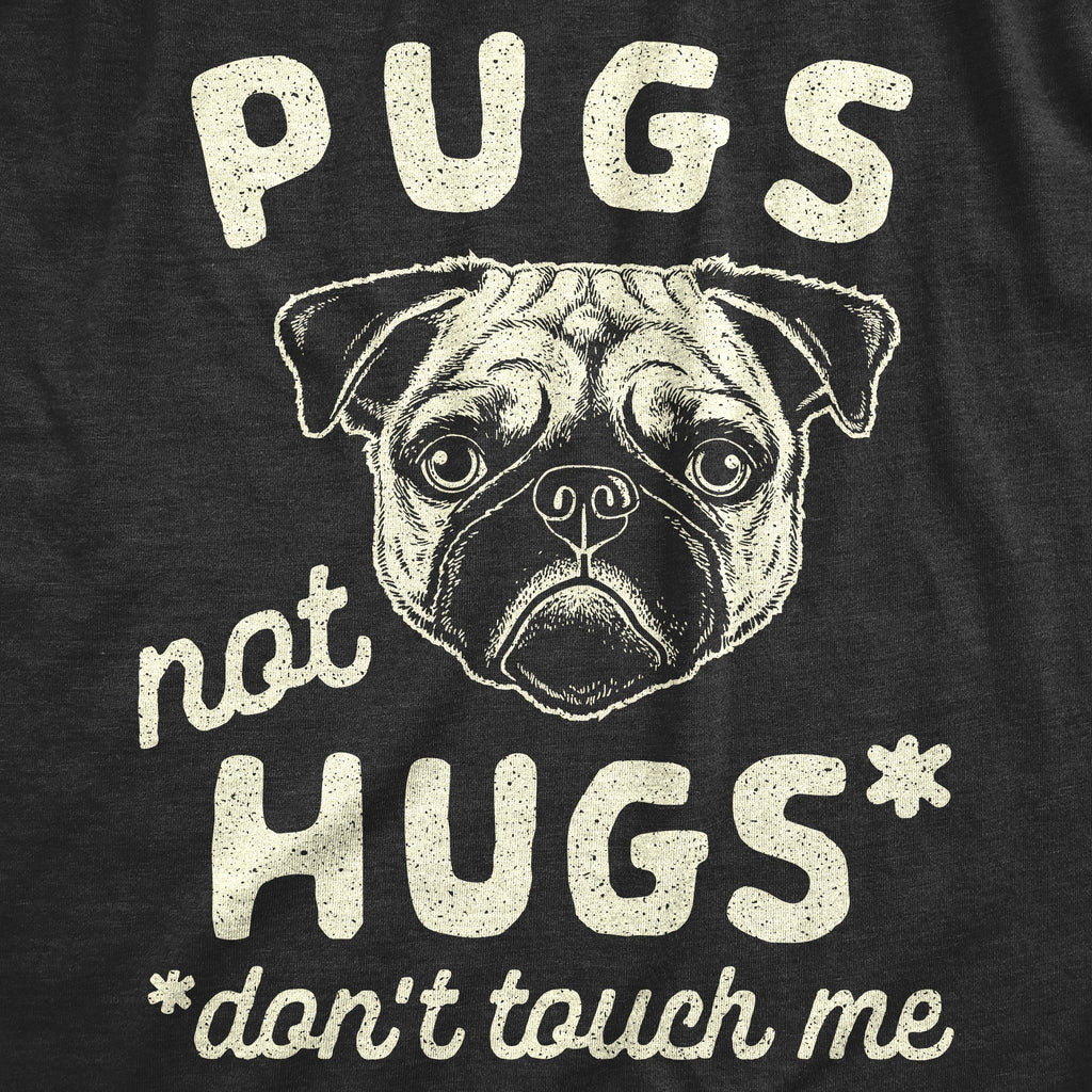 Pugs Not Hugs Coronavirus Women's T Shirt product image 2