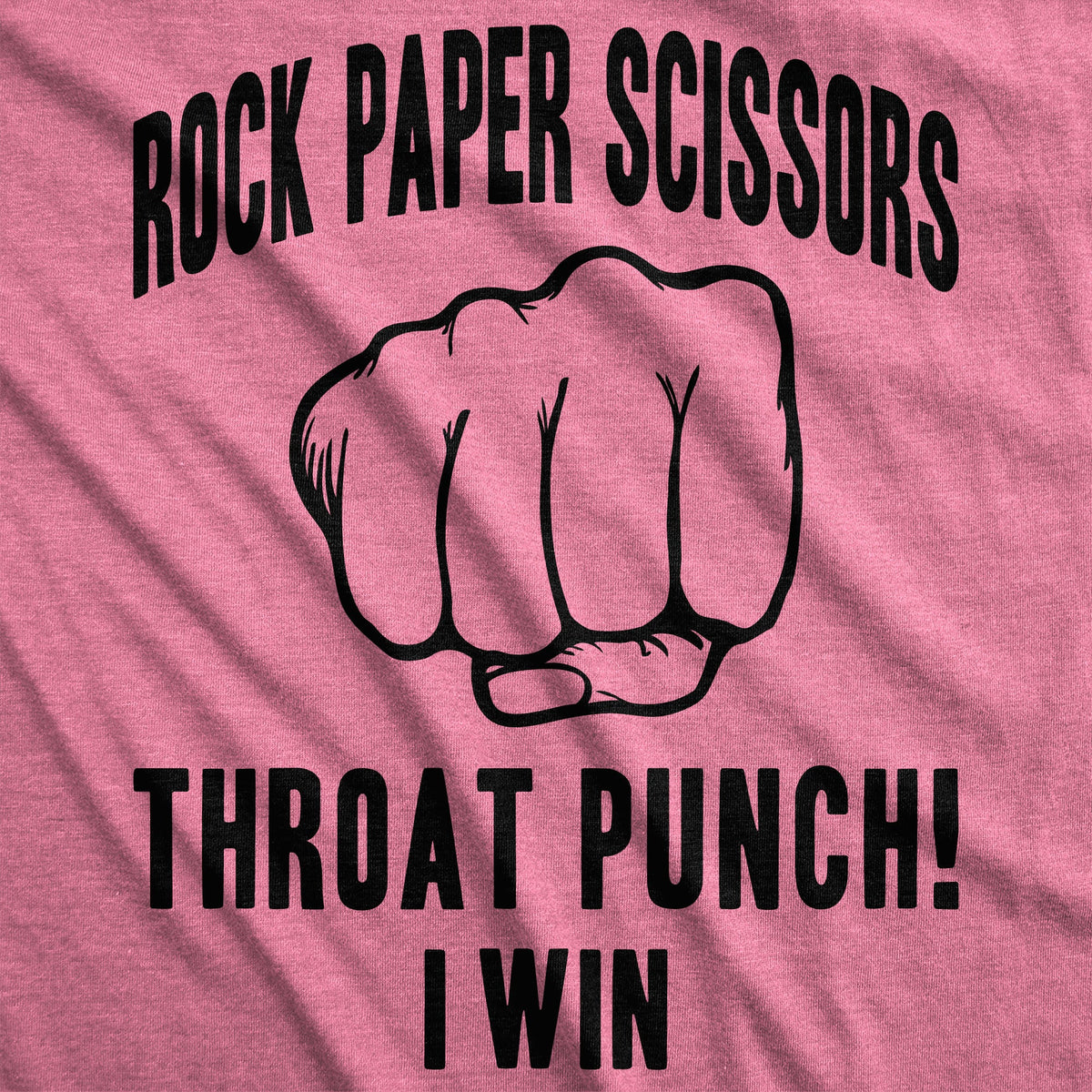 Rock Paper Scissors Throat Punch Women's T Shirt product image 14
