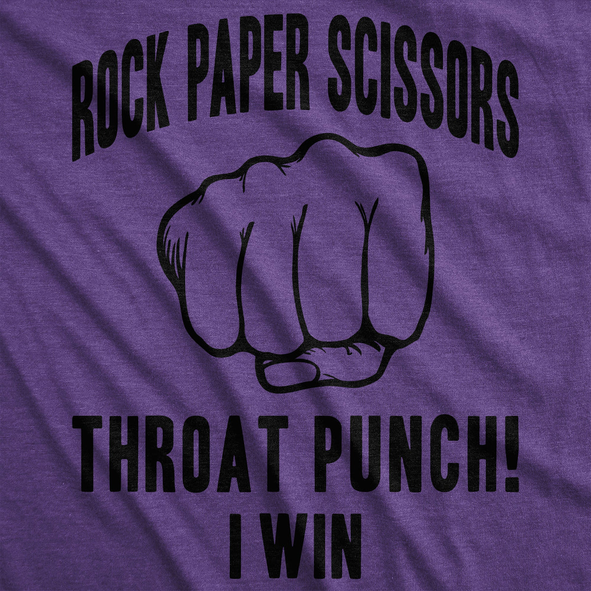 Rock Paper Scissors Throat Punch Women's T Shirt product image 15